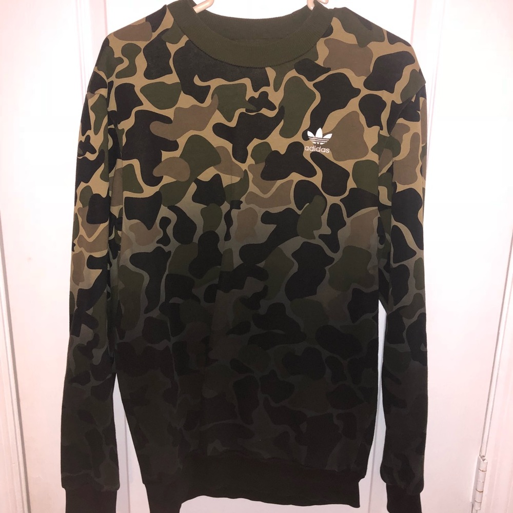 ADIDAS CAMO SWEATER
